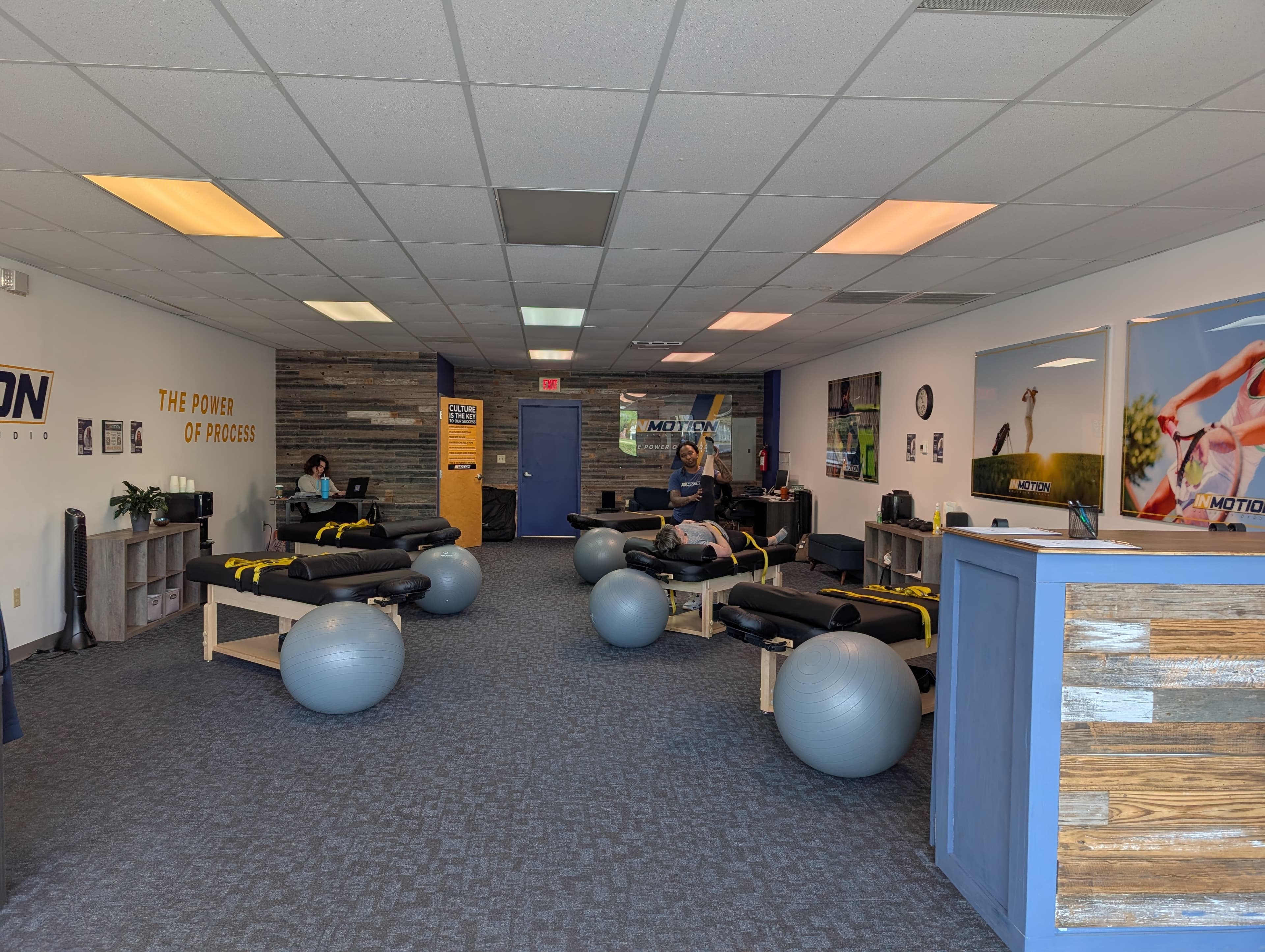 Inside the Burlington InMotion studio